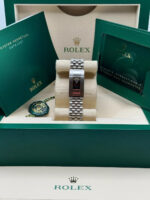 Rolex  Datejust 36mm 126284 Blue Jubilee Diamond Dial & Diamond Bezel, Stainless Steel Oyster Bracelet Watch - Image 10