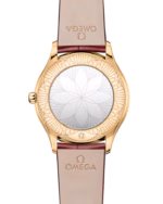 Omega De Ville Trésor 36mm Red Dial with Diamonds Moonshine™ 18k Rose Gold Strap 428.58.36.60.11.001 - Image 2