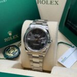 Rolex  Datejust 36mm 126234 Datejust Slate Roman Dial Jubilee Watch - Image 10