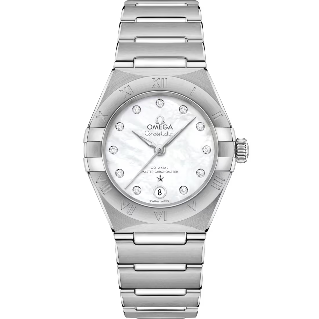 6BC6C9B9-35EE-2736-CE3F-17CE060B49B7.avif Omega Constellation Ladies' Selection 29mm steel on steel 131.10.29.20.55.001 - Image 1