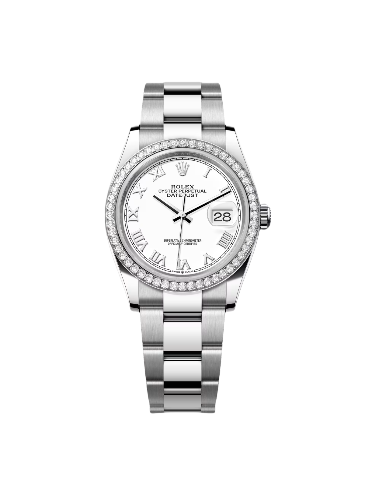 6BD674F7-B71D-BE19-ACC8-12462EC75FF1.png Rolex Datejust 36mm 126284RBR White Dial - Image 1