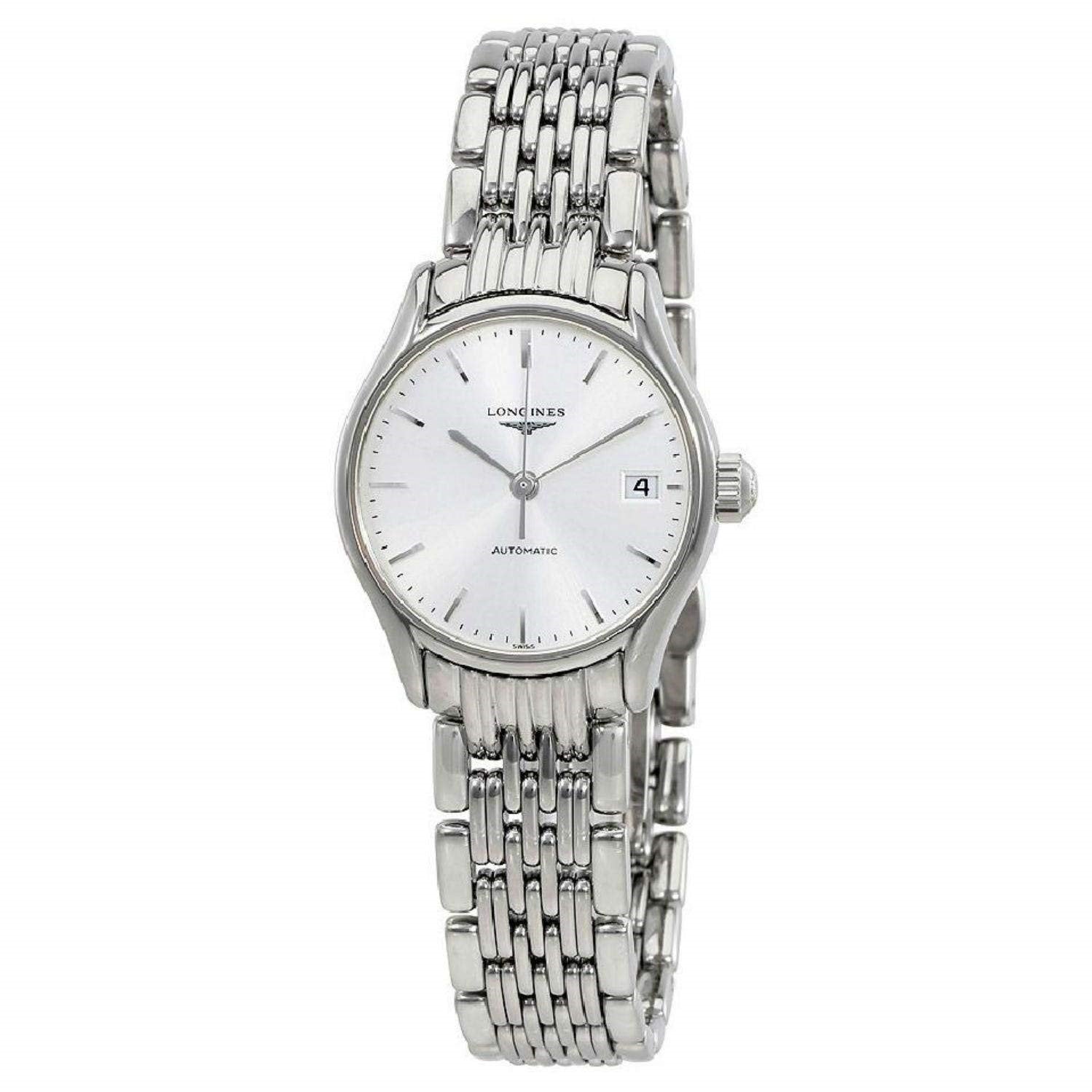 6BE7D265-EE59-10EA-BD4F-E75404A2DFB4.jpg Longines Women's L4.360.4.72.6 Lyre Stainless Steel Watch - Image 1
