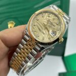 Rolex  Datejust 36mm 126203 Golden Fluted Dial Domed Bezel Oyster Bracelet - Image 11