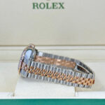 Rolex Lady-Datejust 28mm 279171 Chocolate Roman Oyster Stainless Steel and Rose Gold - Image 10