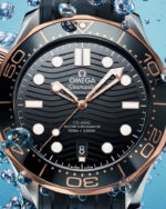 Omega Seamaster Diver 300M 42mm Black Dial Stainless Steel and Sedna™ 18k Rose Gold Strap 210.22.42.20.01.002 - Image 4