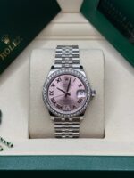 Rolex Datejust m278384RBR-0027/0028 Pink 31mm Dial Oyster Watch - Image 12