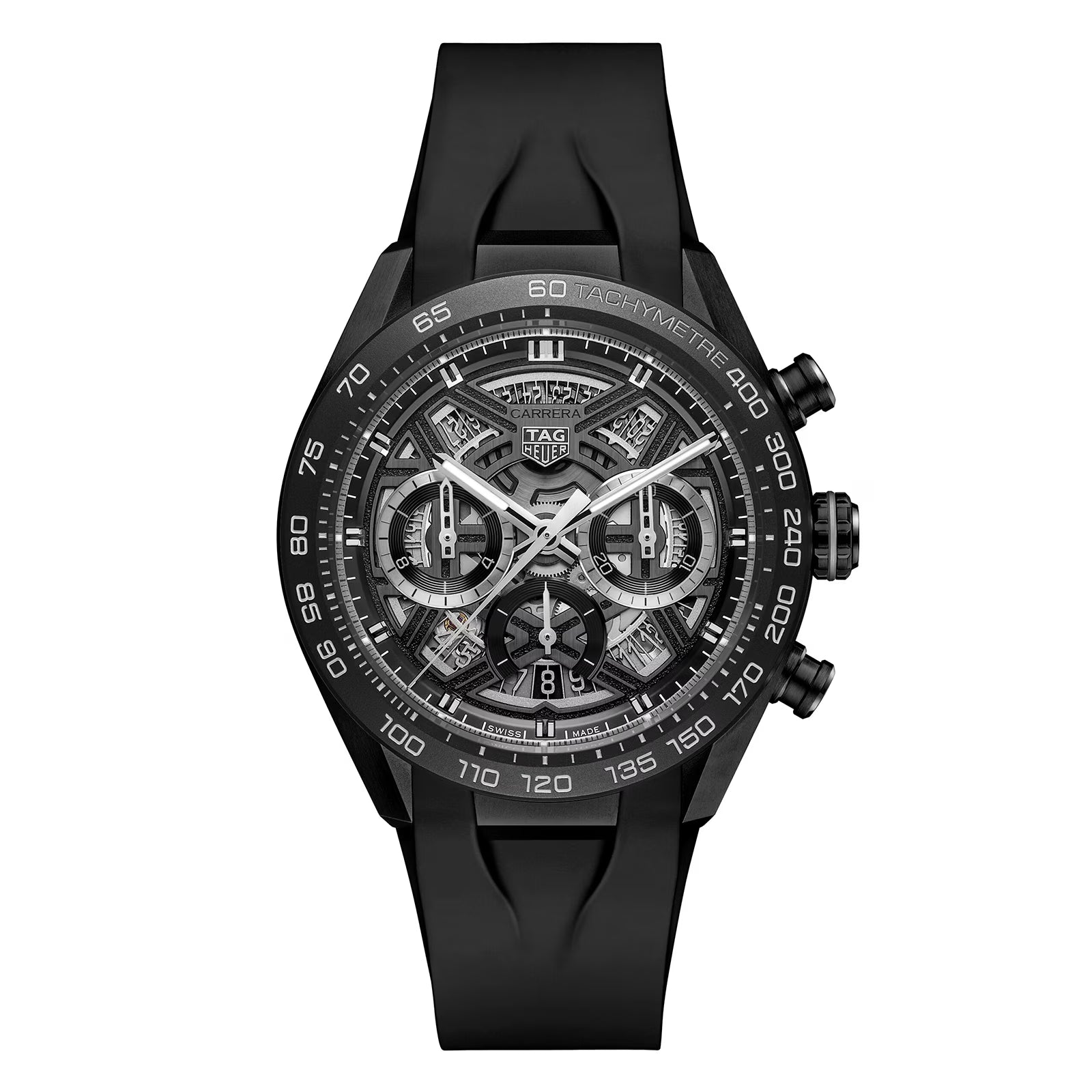 6D29165E-E5F1-D276-D1EF-C65DA786B983.avif TAG Heuer Carrera Chronograph Extreme Sport 44mm Mens Watch Black CBU2080.FT6272 - Image 1