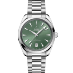 Omega Seamaster Aqua Terra Shades 38 mm Bay green Dial Stainless Steel Bracelet 220.10.38.20.10.002