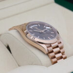 Rolex  Day-Date President 40mm Everose Gold Chocolate Index Dial - 228235 - Image 3