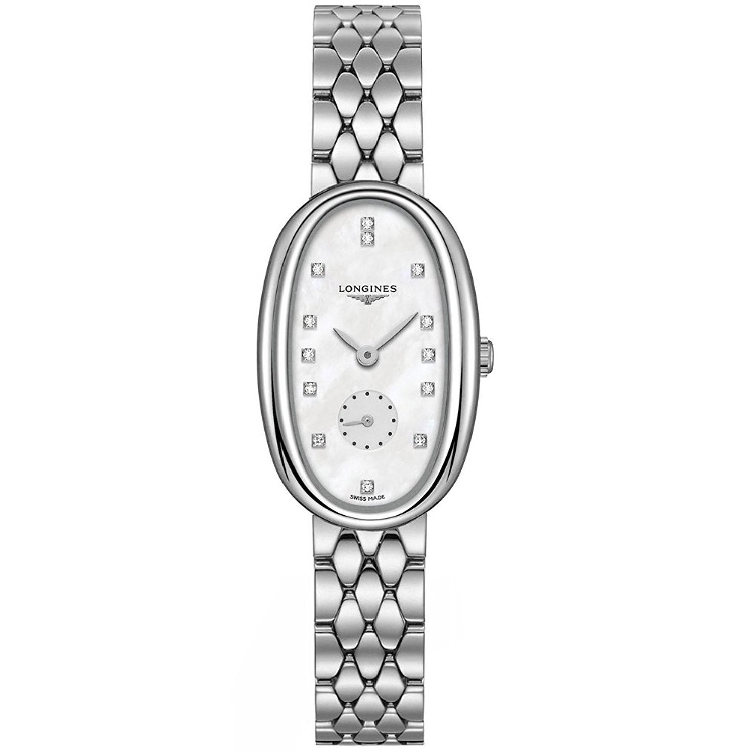 6E0CEDE6-301E-8BC4-721D-BCCCE727EC44.jpg Longines Women's L23064876 Symphonette Diamond Stainless Steel Watch - Image 1