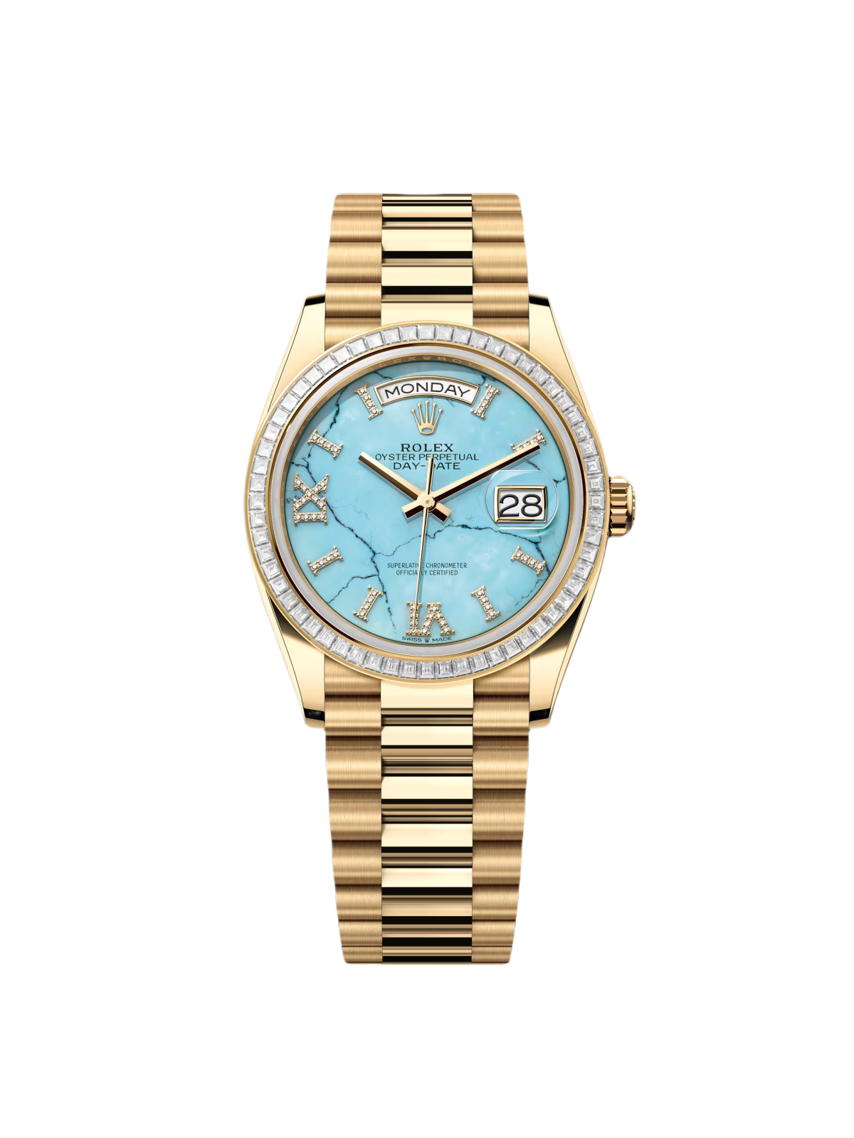 6E154786-D8EF-76D4-26EE-966C94EF7FA4.png Rolex Day-Date 128398TBR-0014 36mm - Image 1