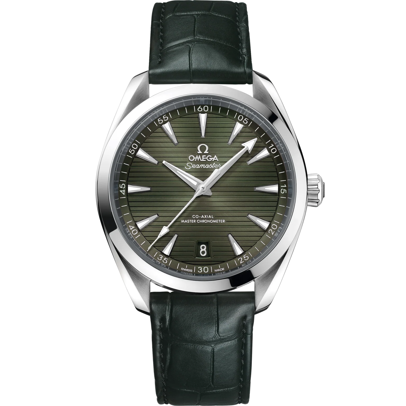 6E96718C-869B-9C81-10BB-AE040D18E218.png Omega Seamaster Aqua Terra 150M 41mm Green Dial Stainless Steel Strap 220.13.41.21.10.001 - Image 1