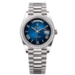 Rolex Day-Date 40mm 228349RBR-0045 Blue Ombré Dial President Bracelet