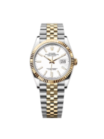 Rolex  Datejust 36mm 126233 White Index Dial Two-Tone Jubilee Bracelet Watch