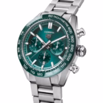 TAG Heuer Carrera Chronograph 44mm Mens Watch Green Stainless Steel CBN2A1N.BA0643 - Image 2