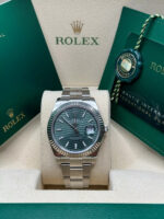 Rolex  Datejust 41mm 126334 Mint Green Fluted Motif Dial Oyster Bracelet - Image 3