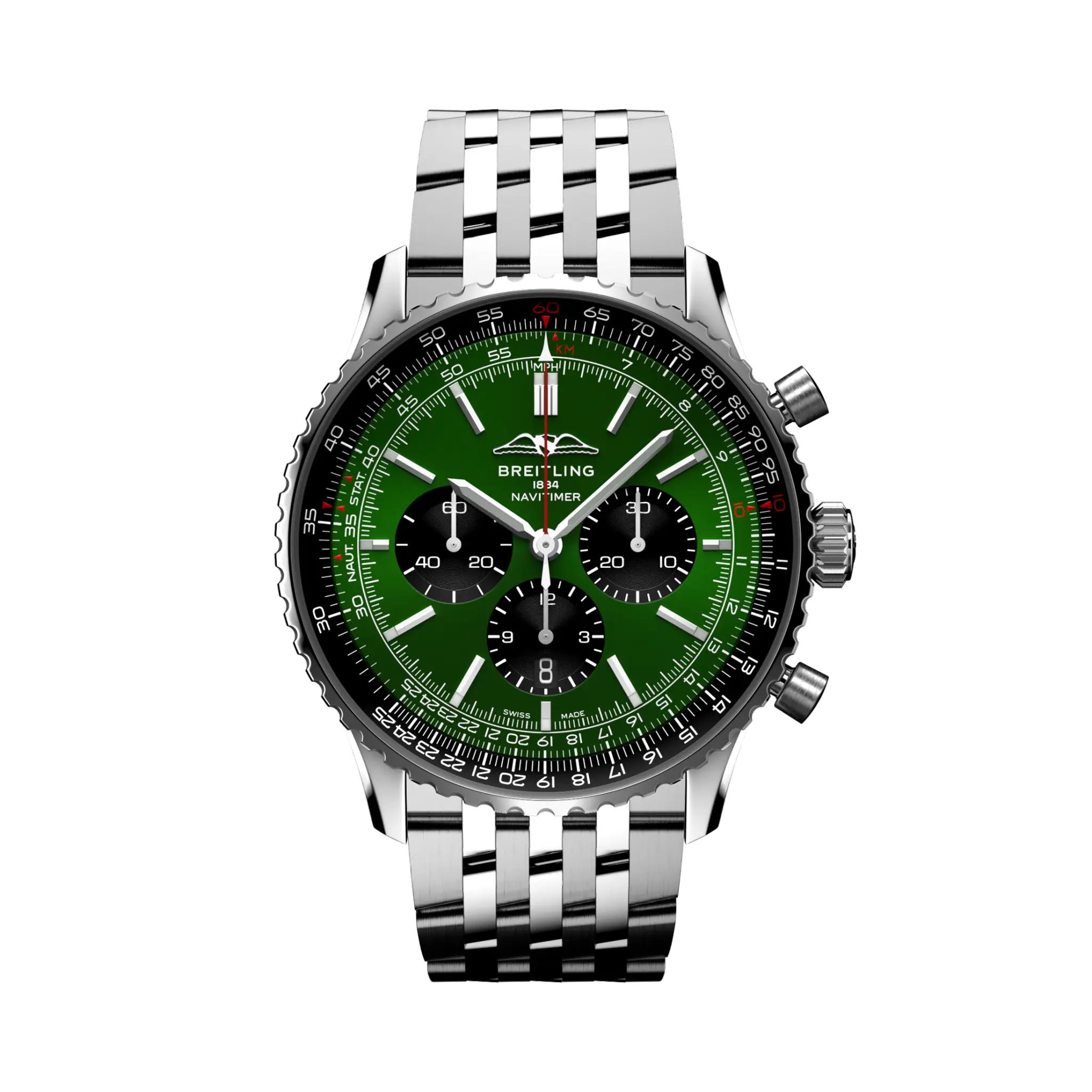 6F93CD88-068D-F933-663B-390D7A9D5A13.png Breitling Navitimer B01 Chronograph 46 AB0137241L1A1 - Image 1