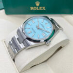 Rolex 124300 Oyster Perpetual 41mm Oyster Perpetual Turquoise Index Dial - Image 4