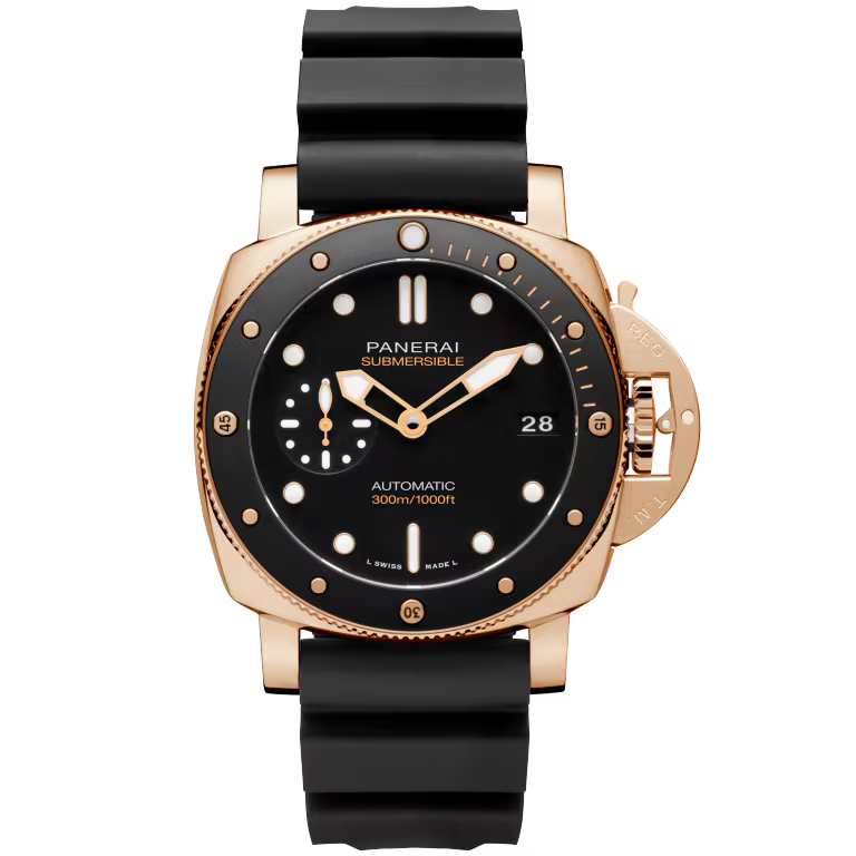6F9C1B9E-90D5-688C-EE90-07CB0B38D24F.avif Panerai Submersible Goldtech™ 42mm PAM02164 - Image 1