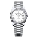 Rolex Day-Date 228236-0010 White Roman Dial