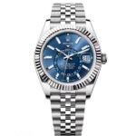 Rolex  Sky-Dweller 42mm 336934-0006 Stainless Steel Blue Dial Jubilee