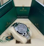 Rolex Datejust 41mm 126300 Slate Roman Oyster Stainless Steel Watch - Image 4