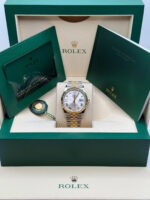 Rolex  Datejust 36mm 126233 Silver Dial Jubilee Bracelet Watch - Image 9