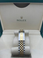 Rolex Datejust 41mm 126303 Champagne Diamond Jubilee Steel and Yellow Gold Mens Watch - Image 8