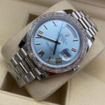 Rolex Day-Date 40mm 228396TBR-0030 Ice Blue Roman Dial - Image 5