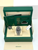 Rolex  Datejust 36mm 126234 Black Diamond Dial Stainless Steel Oyster Mens Watch - Image 13