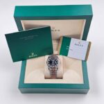 Rolex  Datejust 36mm 126201 Bright Black Dial Jubilee Bracelet Watch - Image 10