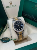 Rolex  Datejust 36mm 126283 Bright Black Dial Oyster Bracelet Watch - Image 4
