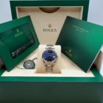 Rolex Datejust m278274-0033/0034 Bright Blue Dial 31mm Fluted Bezel Oyster Bracelet - Image 9