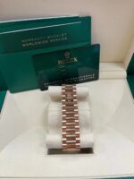 Rolex  Day-Date 40mm Chocolate Baguette Diamond Dial Diamond Bezel Dial Watch 228345RBR - Image 8
