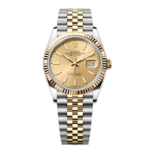 Rolex  Datejust 36mm 126233 Champagne Dial Jubilee Bracelet Watch