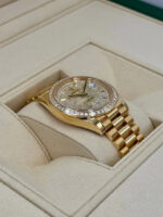 Rolex Day-Date 40mm 228398TBR-0036 Diamond Paved Dial President Watch - Image 4