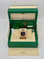 Rolex  Day-Date President 40mm Everose Gold Slate Roman Ombre Smoke Dial - 228235 - Image 8