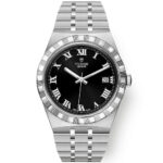TUDOR Royal 38mm Black Roman Dial Automatic Bracelet Watch M28500-0003