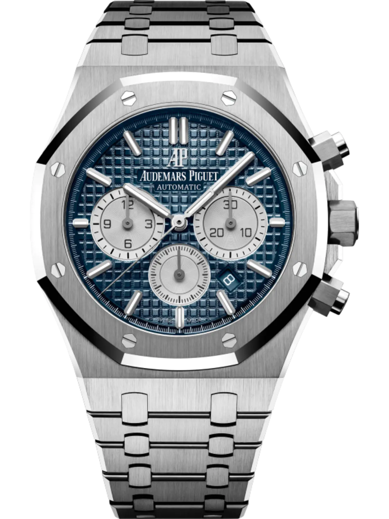 71D597CE-F99F-9A5C-05C6-202B02A46041.png Audemars Piguet ROYAL OAK Blue Dial CHRONOGRAPH 41mm - Image 1