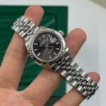 Rolex Lady-Datejust 28mm 279174 Dark Grey Dial Oyster Bracelet - Image 10