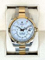 Rolex  Sky-Dweller 42mm 336933-0005 Two-Tone Yellow Gold White Dial Oyster - Image 2