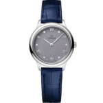 Omega De Ville Prestige 27.5 mm Blue Dial Stainless Steel Strap 434.13.28.60.53.001