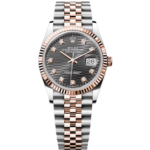 Rolex  Datejust 36mm 126231 Slate Fluted Motif Dial 36mm Jubilee Bracelet