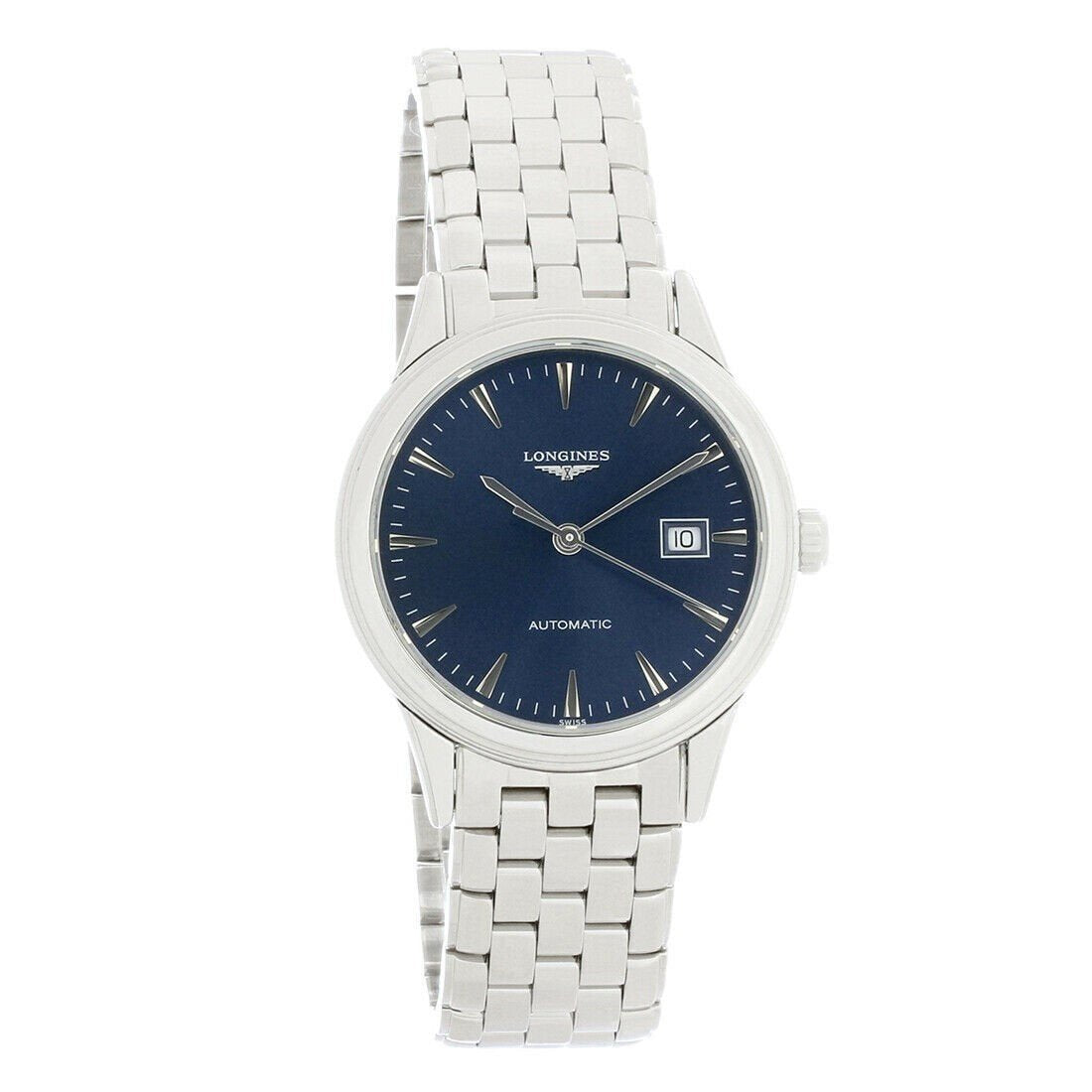 72CB71CC-E1A5-A6FA-0232-D465E66AE196.jpg Longines Men's L4.974.4.92.6 Flagship Stainless Steel Watch - Image 1