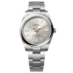 Rolex Oyster Perpetual 41mm 124300-0001 Stainless Steel Silver Index Dial Watch