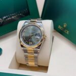 Rolex  Datejust 36mm 126233 Olive-green Roman Diamond Dial Two-Tone Jubilee Bracelet - Image 11