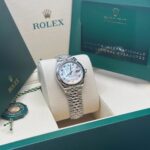 Rolex Lady-Datejust 28mm 279174 Mother Of Pearl Diamond Dial Oyster Bracelet - Image 10