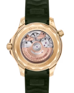 Omega Seamaster Diver 300m 42mm Moonshine Gold Green Dial Rubber Strap 210.62.42.20.10.001 - Image 2