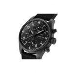 IWC Pilot Performance Chronograph 41mm Mercedes AMG Petronas Formula OneTM Team Mens Watch Black Rubber IW388306 - Image 4
