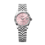 Rolex Datejust m278274-0013/0014 Pink Dial 31mm Fluted Bezel Oyster Bracelet
